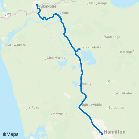 Busit Northern Connector map