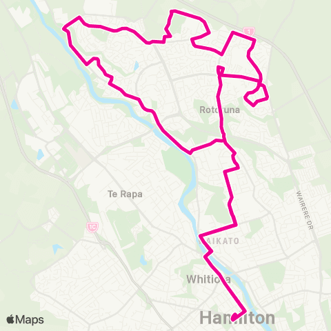 Busit Rototuna Circular map