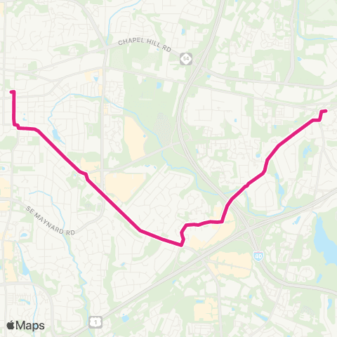 GoCary Buck Jones map