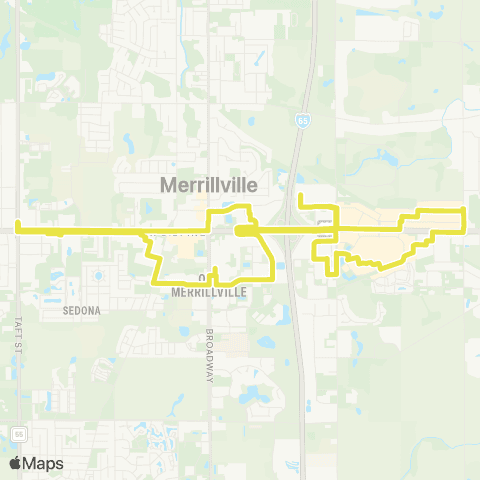 GPTC Us30 Shuttle map