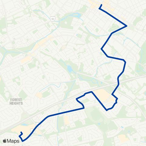 GRT Ottawa South map