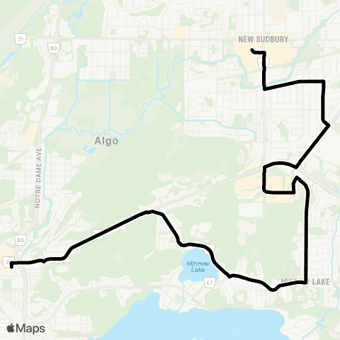 GOVA Second Ave. map