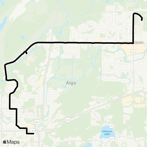 GOVA Donovan - College Boreal map