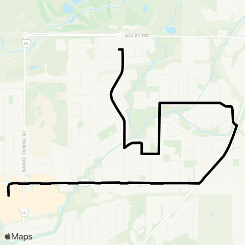 GOVA Graywood - Madison Local map