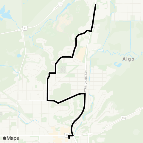 GOVA Cambrian Heights Local map