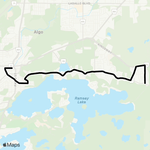 GOVA Minnow Lake map