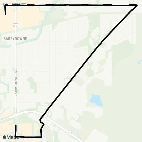 GOVA New Sudbury Local map