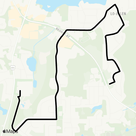 GOVA South End Local map