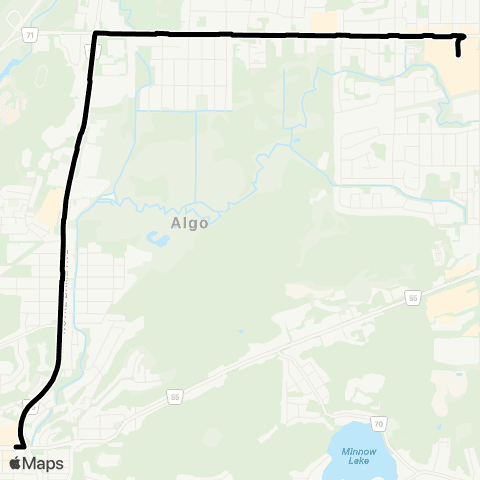 GOVA Main Line New Sudbury map