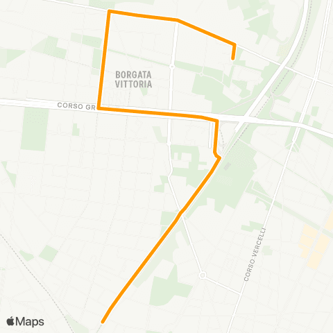 GTT Torino Via Scialoja - Piazza Baldissera map