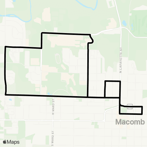 Go West Transit Black  map