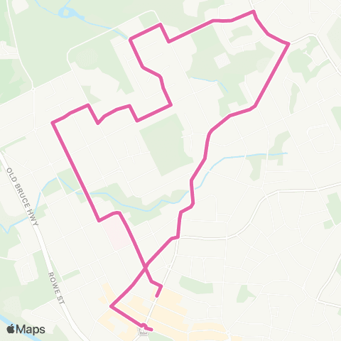 Translink Gympie Town Centre - Cooinda map