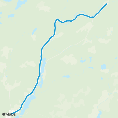 Hallandstrafiken Simlångsdalen—Bygget map