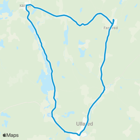 Hallandstrafiken Ullared Bussterminal—Ullared Bussterminal map