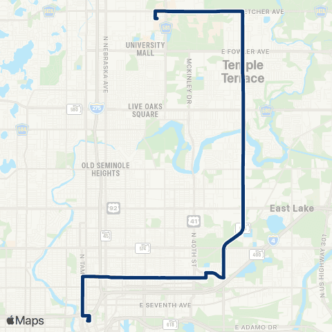 HART 56th Street map
