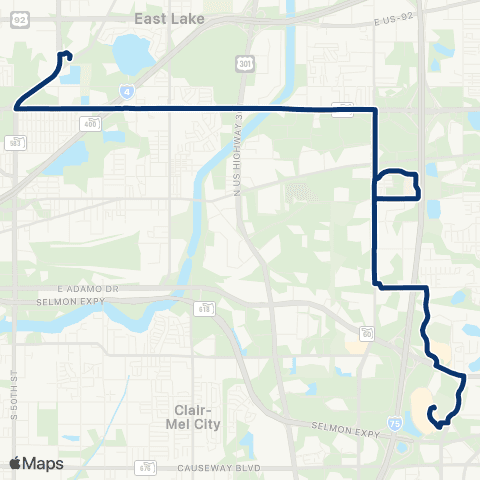 HART Brandon / Netpark map