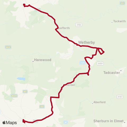 The Harrogate Bus Company Leeds City Bus Station - Bus Station map