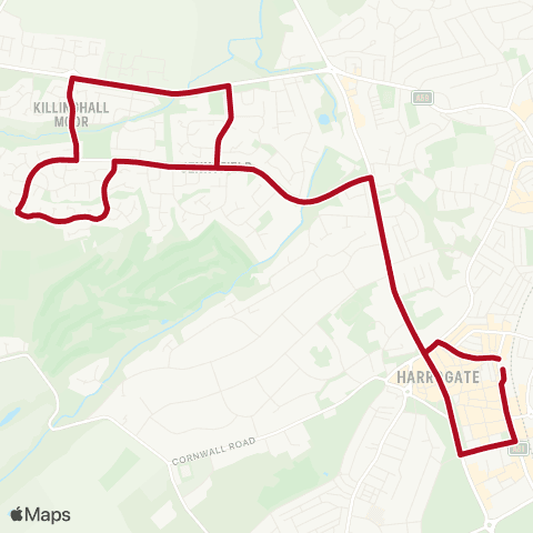 The Harrogate Bus Company Hgte Bus Station Stand 3 - Bus Station map