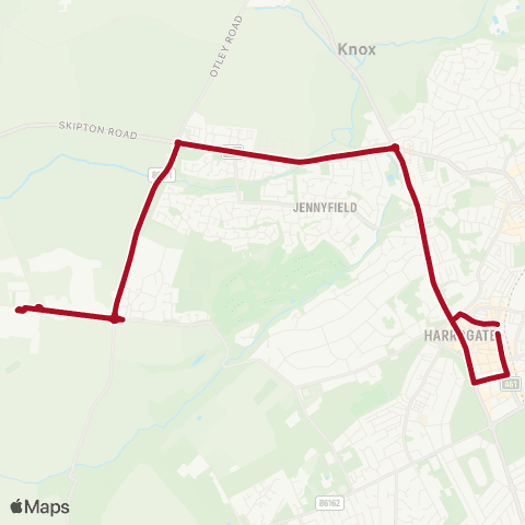 The Harrogate Bus Company Hgte Bus Station Stand 3 - Bus Station map