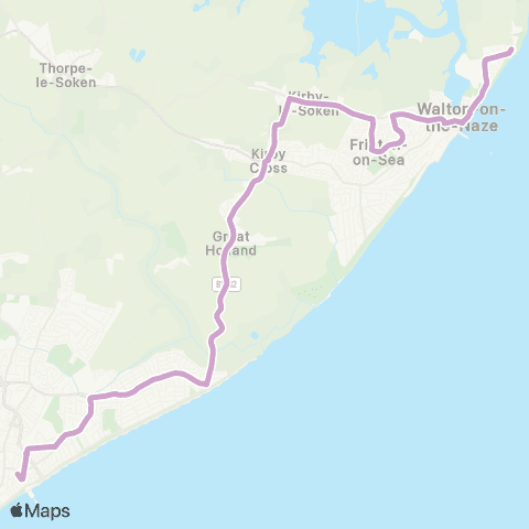 Konectbus Columbine Centre - Pier Avenue map