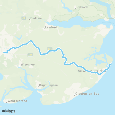 Konectbus Columbine Centre - Stanwell Street map