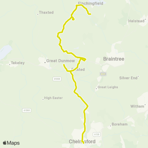 Konectbus Retail Market - The Green map