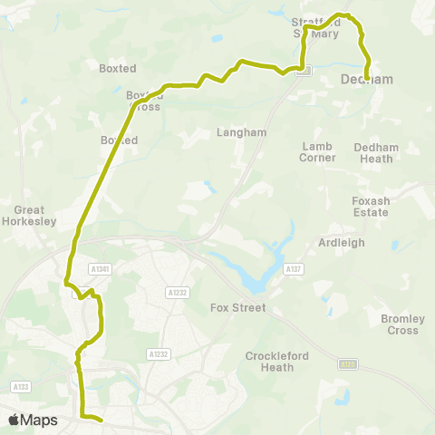 Konectbus Cooks Hill - Osborne Street map