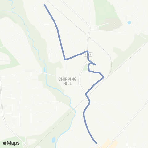 Konectbus Collingwood Road - Ebenezer Close map