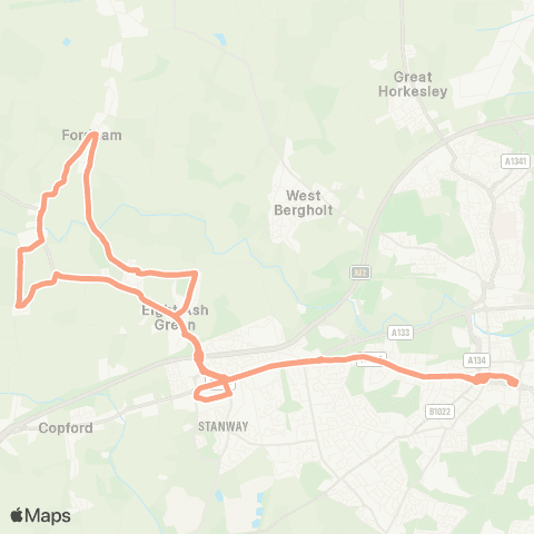 Konectbus Osborne Street - Osborne Street map