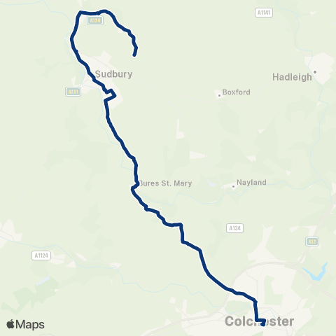 Konectbus Osborne Street - Bus Station map