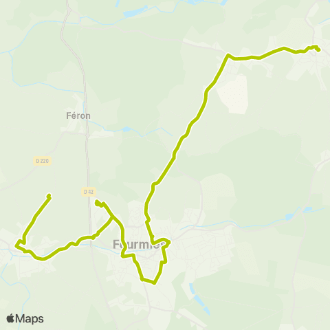 Hauts-de-France Car 59 - Nord Wignehies - Trelon map