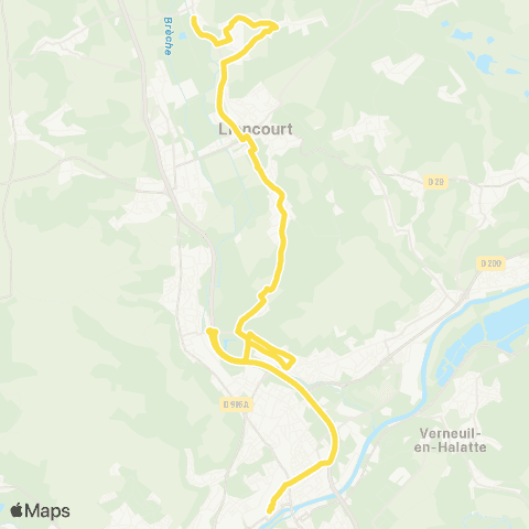 Hauts-de-France Car 60 Bailleval-Creil map