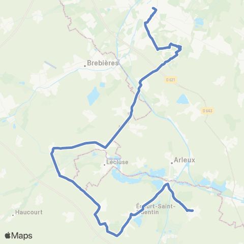 Hauts-de-France Car 62 Oisy-le-Verger / Douai map