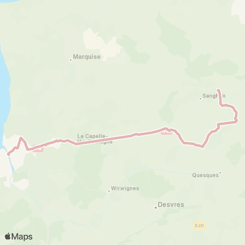 Hauts-de-France Car 62 Licques / Boulogne-sur-Mer map