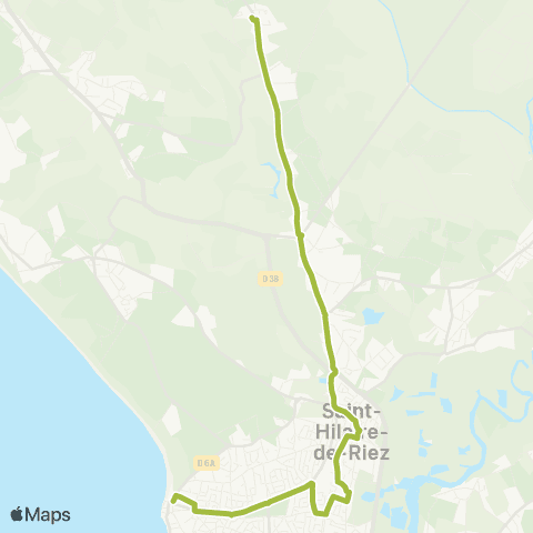 Hilagobus & Gillobus Hilagobus map