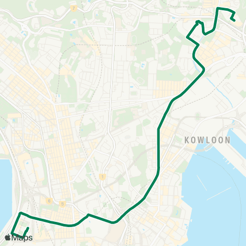 Kowloon Motor Bus Diamond Hill Station - Kowloon Station map