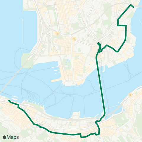 Kowloon Motor Bus Kowloon City Ferry - Central (Macao Ferry) map
