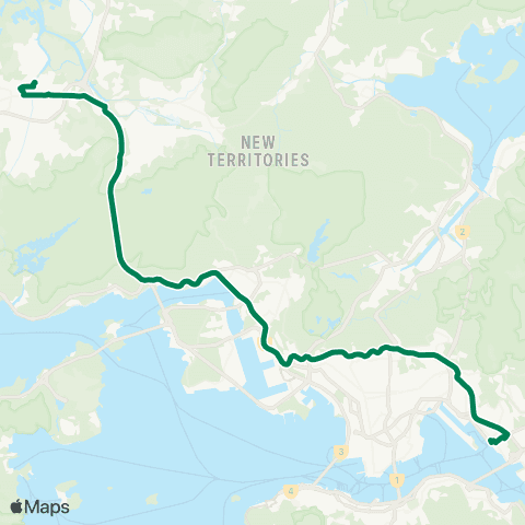 Kowloon Motor Bus Long Ping Station - Kwun Tong Ferry map