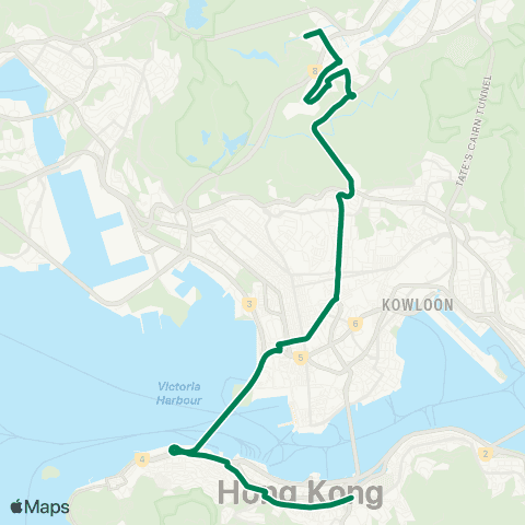 Kowloon Motor Bus Mei Tin (Mei Chi House) - Wan Chai map