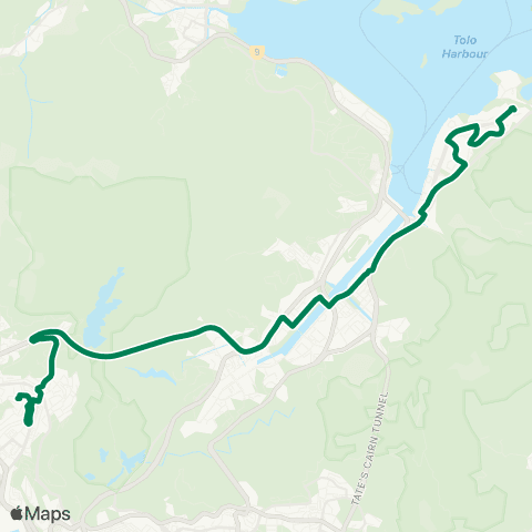Kowloon Motor Bus Wu Kai Sha Station - Kwai Chung Estate map