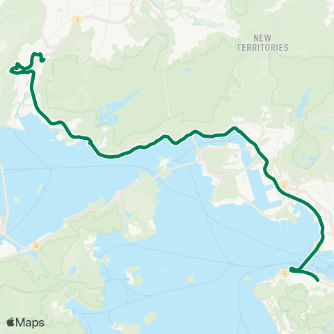 Kowloon Motor Bus Central - Fu Tai Estate map