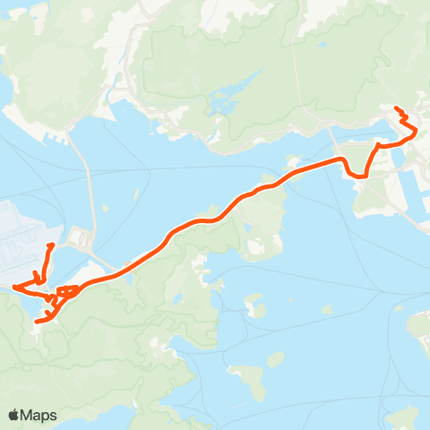 Long Win Bus Tsuen Wan (Discovery Pk) - Airport (Ground TC) map