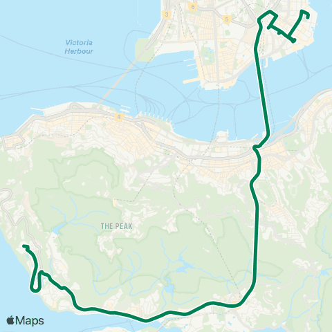 Kowloon Motor Bus Hung Hom (Laguna Verde) - Cyberport map