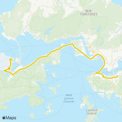 Citybus Tin Hau Station - Skycity map