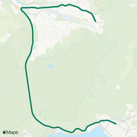 Kowloon Motor Bus Sheung Tsuen - Tsuen Wan map