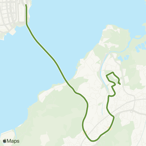 New Lantao Bus Tin Shui Wai (Tin Tsz Estate) - Shenzhen Bay Port map