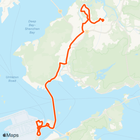 Long Win Bus Long Ping Sta - Airport (Ground TC) map
