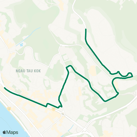 Kowloon Motor Bus On Tai - Kwun Tong map