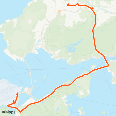Long Win Bus Yuen Long (Ma Wang Rd) - Airport (Ground TC) map