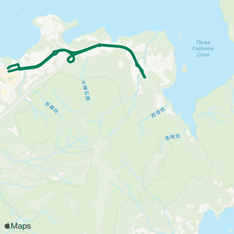 Green Minibus Services Ma On Shan Sta - Wong Chuk Wan (Circular) (Supplementary Service) map
